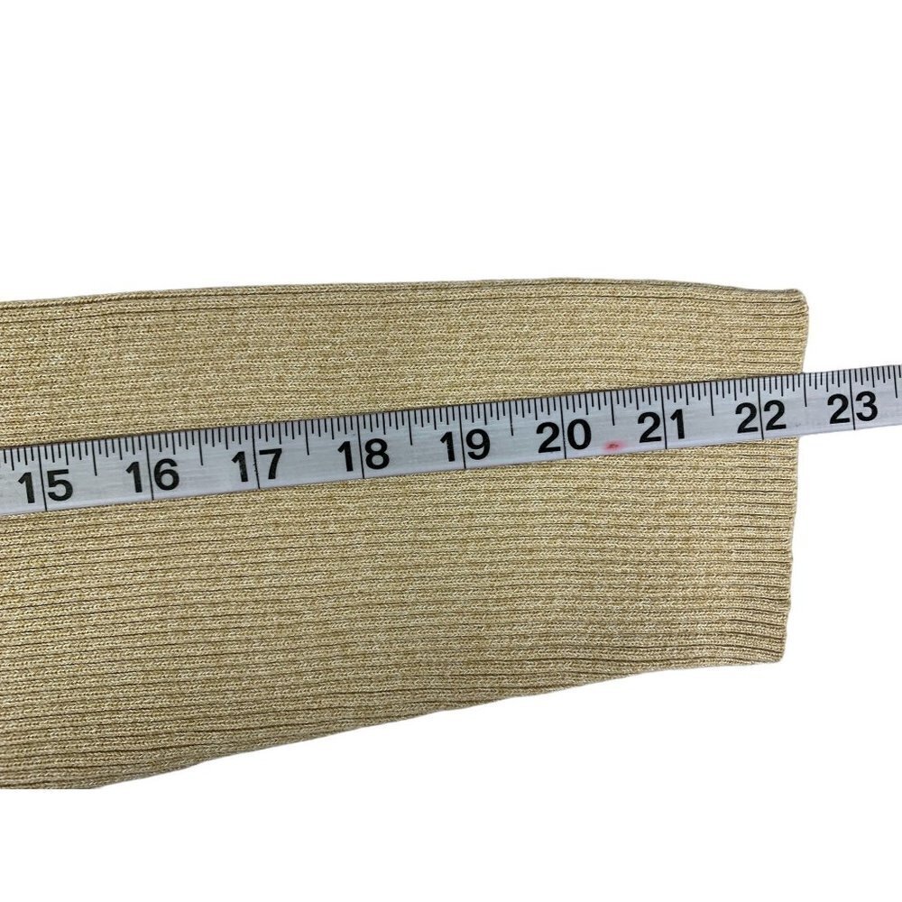 Liz Claiborne Women's Tan Sweater Top - Picture 3 of 4